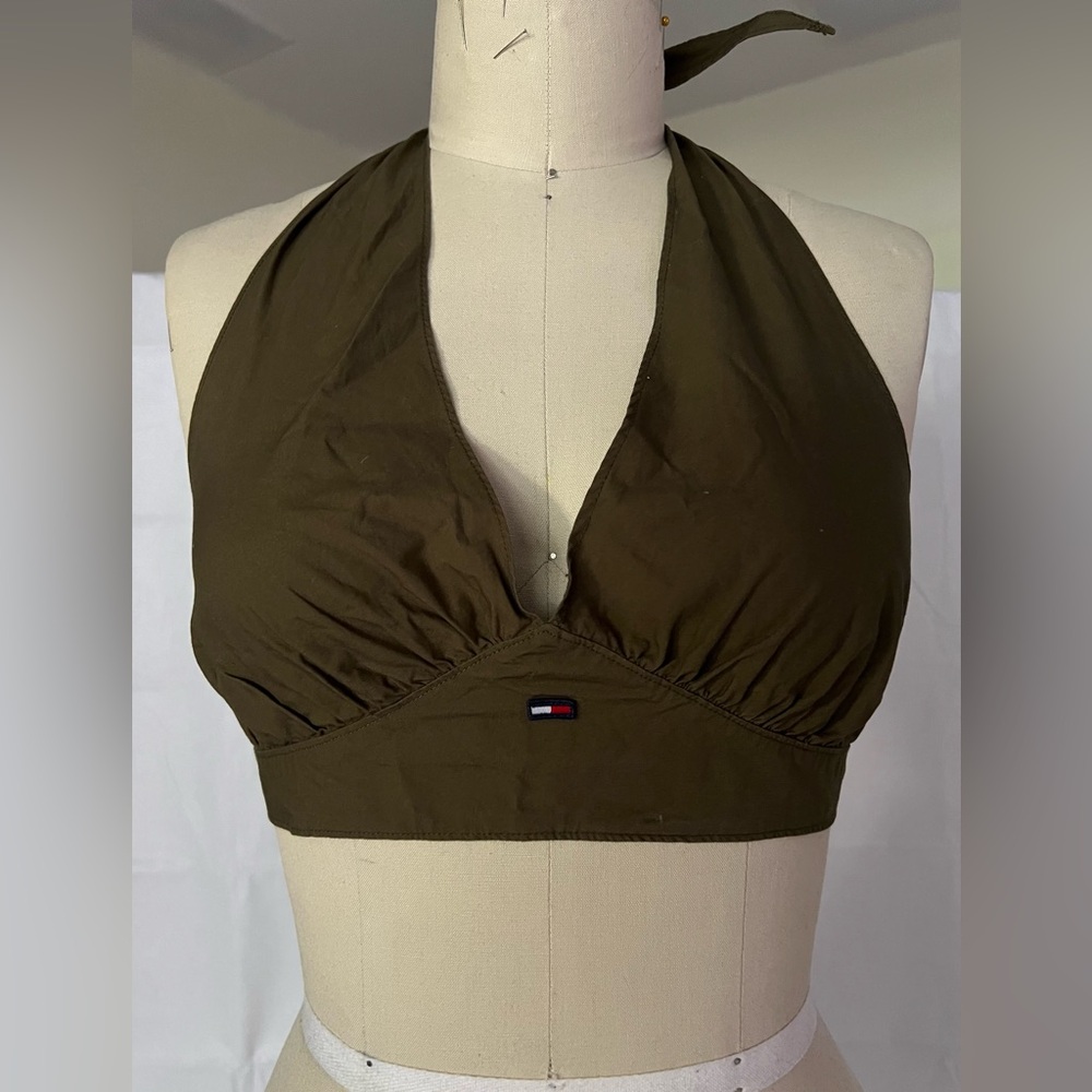 Tommy Hilfiger . Small . Camp green.